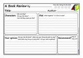 Free Printable Book Review - Free Printable Templates
