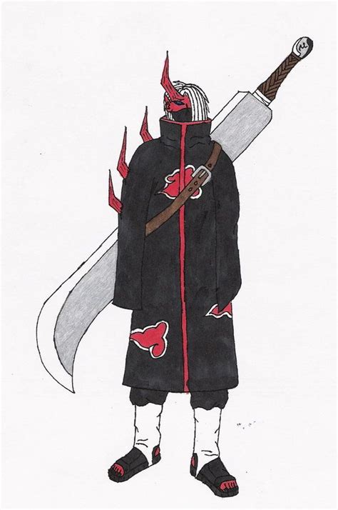 Akatsuke Right Demon Oc Color By Syadriel On Deviantart Samurai Anime