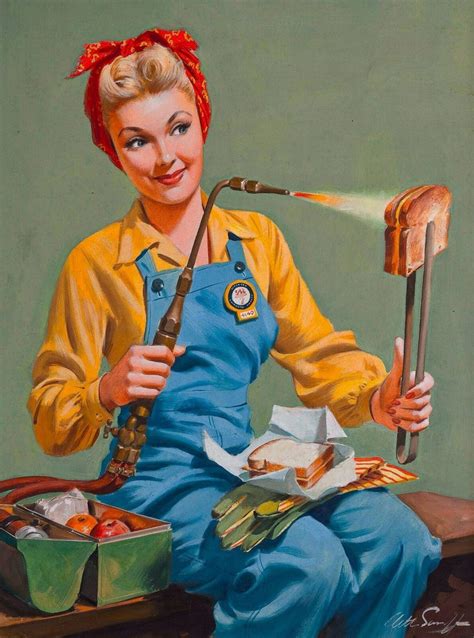 1940s Pin Up Girls Art