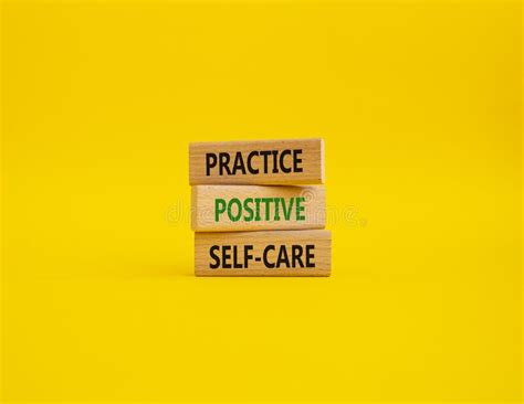 Practice Positive Self Talk Symbol Concept Words Practice Positive