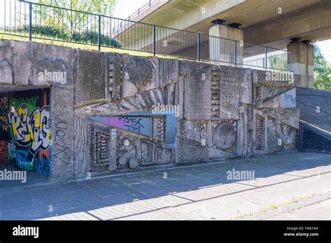 Subway Art Concrete Mural Sculptures By Bill William Mitchell Under