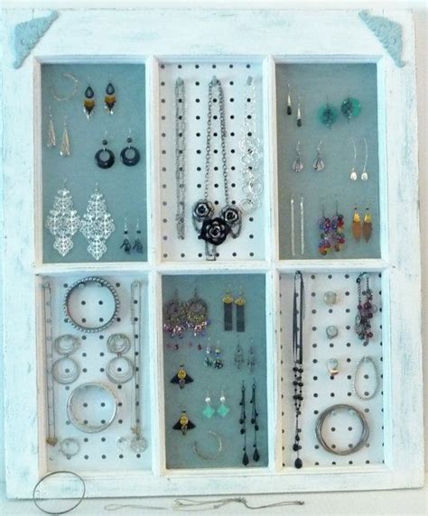 Image Detail For Jewelry Organizer Its A Breeze Old Window Frame By