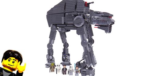 Lego Star Wars The Last Jedi First Order Heavy Assault Walker Review 75189