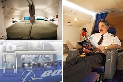 take a look inside the secret bedrooms on planes where pilots sleep on long haul flights