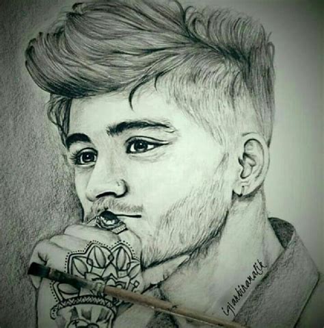 That Is So Awesome Zayn Malik Drawing One Direction Drawings