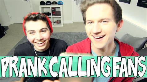 Prank Calling Fans W Sam Ricky Dillon Youtube