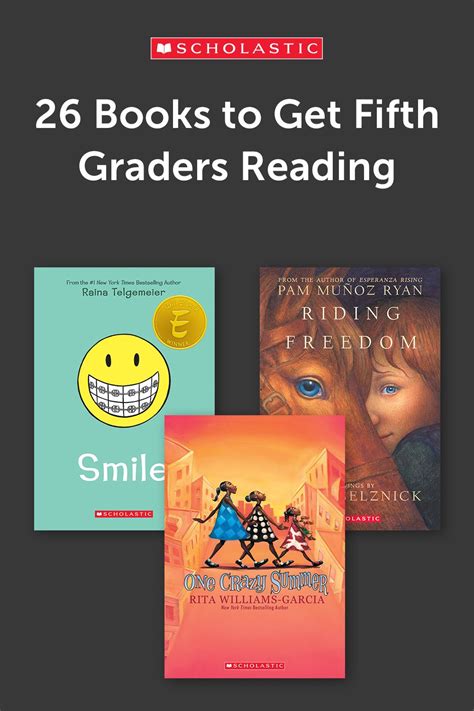 26 Books To Get Fifth Graders Reading Grade Book Scholastic Book