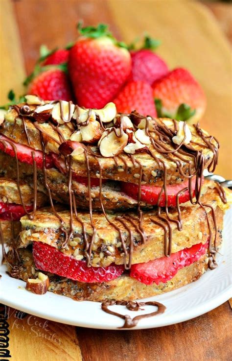 Fruit Filled Hazelnut French Toast Will Cook For Smiles