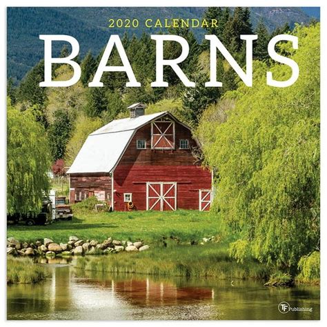 2020 Barns Wall Calendar