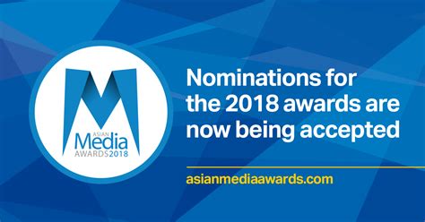 Nominations Now Open For 2018 Asian Media Awards