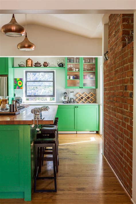 Painting kitchen cabinet color ideas. 23 Best Kitchen Cabinets Painting Color Ideas and Designs ...
