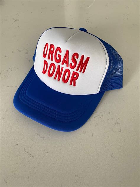 Vintage Orgasm Donor Trucker Hat Grailed