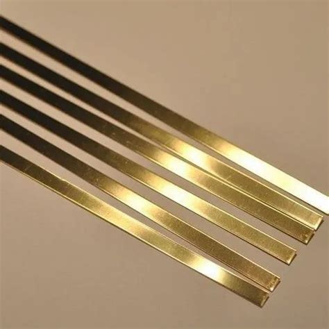 Mahaveer Golden Brass Strip For Hardware Fitting 4 Mm At Rs 410kg In Surat