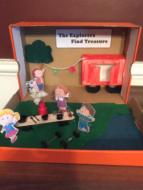 The Boxcar Children Diorama Project Book Club Activities Art