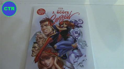 Marvel The Art Of J Scott Campbell Vol 1 Book Review Youtube