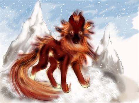 Fire Wolf By Celticessence On Deviantart