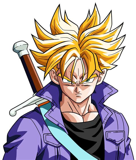Dragon Ball Z Trunks Drawing Free Download On Clipartmag