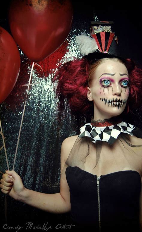 Extreme Make Up Art Inspired By Dark Fantasy World Halloween Clown