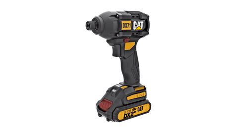 18V BRUSHLESS ¼ CORDLESS IMPACT DRIVER WITH TWO BATTERIES Cat Power