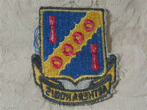 Military Shoulder Patch 42nd Bombardment Wing Group Vietnam War Era