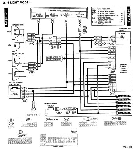 Subaru Outback Driving Light Wiring Diagram - Complete Wiring Schemas