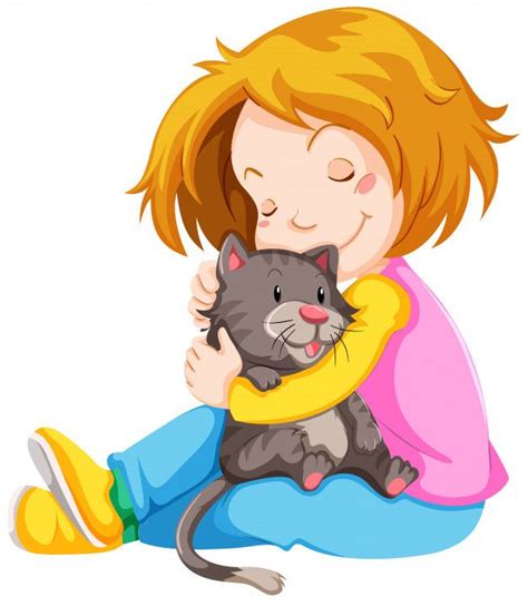 Download Girl Hugging Cute Kitten For Free Kittens Cutest Character