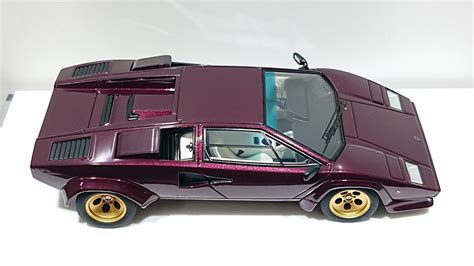 Eidolon 143 Lamborghini Countach Lp5000 Qv 1985 Metallic Dark Purple