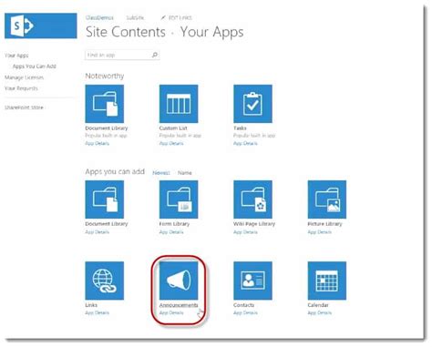 Video Creating List And Libraries In Sharepoint Interface Technical