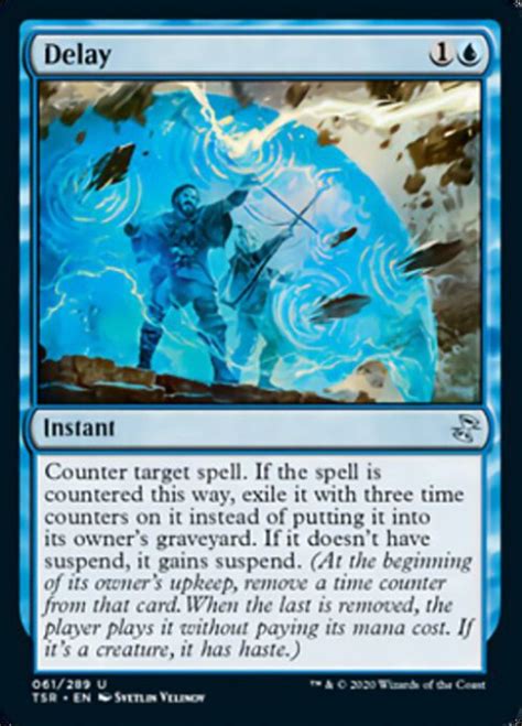 Magic The Gathering Time Spiral Remastered Single Card Uncommon Delay