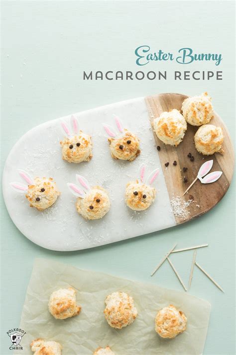 See more ideas about sugar free desserts, free desserts, sugar free recipes. Easter Bunny Sugar Free Coconut Macaroon Recipe - The Polka Dot Chair