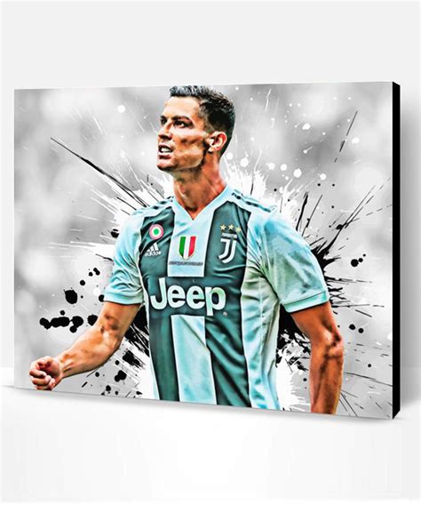 Cristiano Ronaldo Paint By Number Paint By Numbers Pro