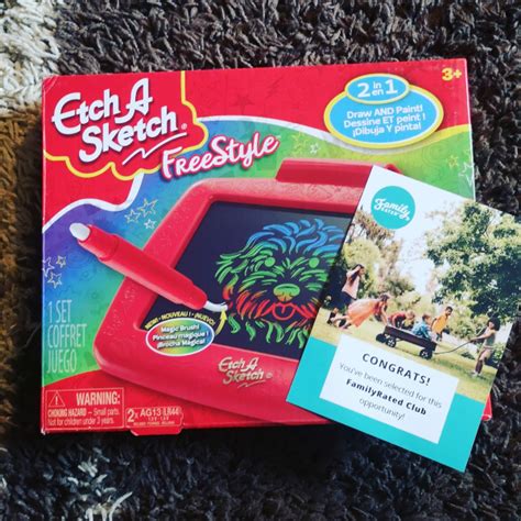 Etch A Sketch Freestyle Drawing Tablet With 2 In 1 Stylus Pen And