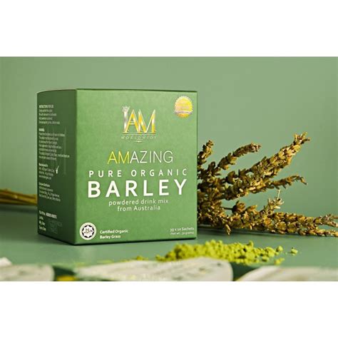 Amazing Pure Organic Barley Powder Drink 10sachetsbox Shopee Philippines
