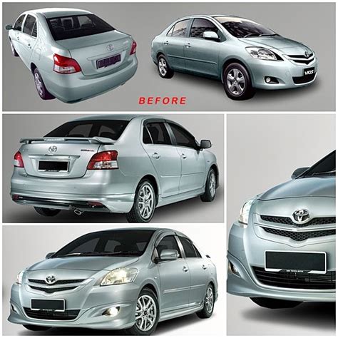 If you feel like you should try adding some, then read on. Star Level Auto Accessories: Toyota Vios TRD Sportivo 2009 ...