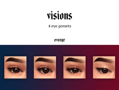 Sims 4 Eye Presets You Will Love Snootysims