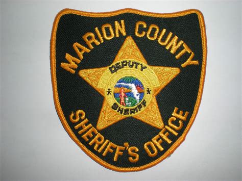 Marion County Florida Sheriff S Office Patch Ebay