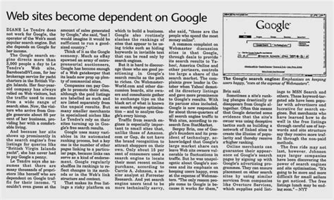 Get the facts about bullying in schools and the workplace. Flashback: Early Talks of Google Dominance Reflected in ...