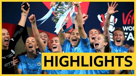 Womens Fa Cup Final Man City Beat Everton 3 1 After Extra Time In