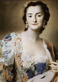 Portrait of the countess Anna Katharina Orzelska. Rosalba Carriera