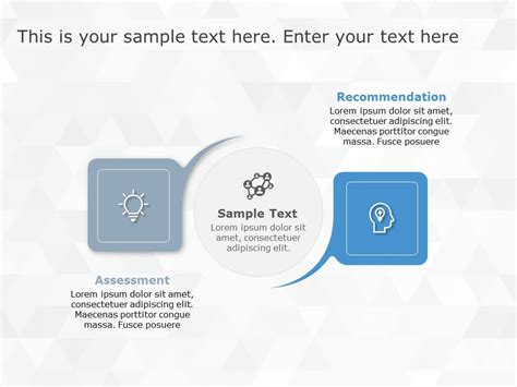 Assessment And Recommendation Powerpoint Template Sketchbubble Images