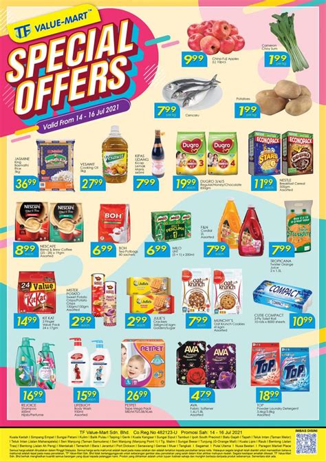 Tf Value Mart Special Promotion 14 July 2021 16 July 2021