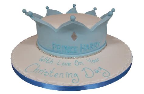 Tiered Cake With Crown