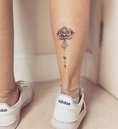 Flower Tattoos For Lower Leg Best Flower Site