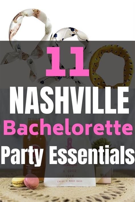 11 Nashville Bachelorette Party Essentials The Swag Elephant