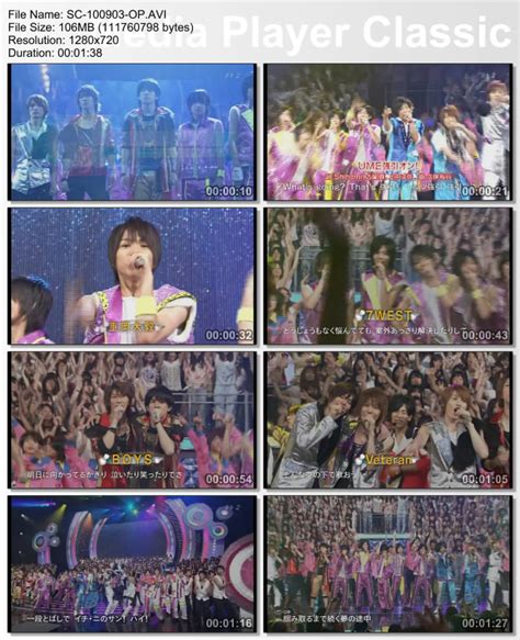 Azn Ongaku Clips Shounen Club 2010 09 10 7west Opening Medley Yoko Talk And Song