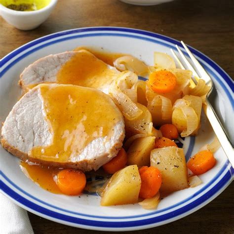Slow Cooked Pork Roast Dinner Recipe How To Make It