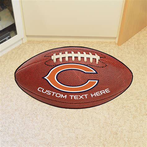Nfl Chicago Bears Personalized Football Mat Rug Fanmats Sports