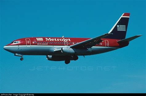 N256au Boeing 737 201adv Metrojet Blend Qatipi Jetphotos