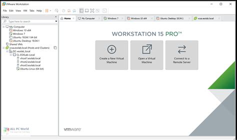 VMware Workstation Pro 15 Free Download - ALL PC World