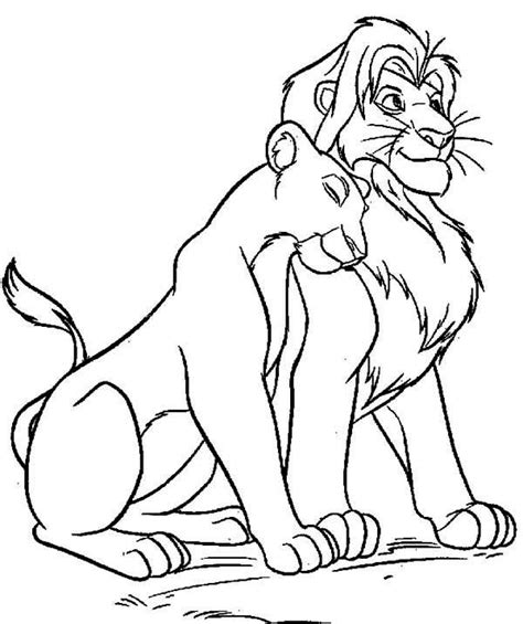 Disneyoloring pages lion king book pictures for kids the simba svg images of dogs. Pin on Stencils - Kids